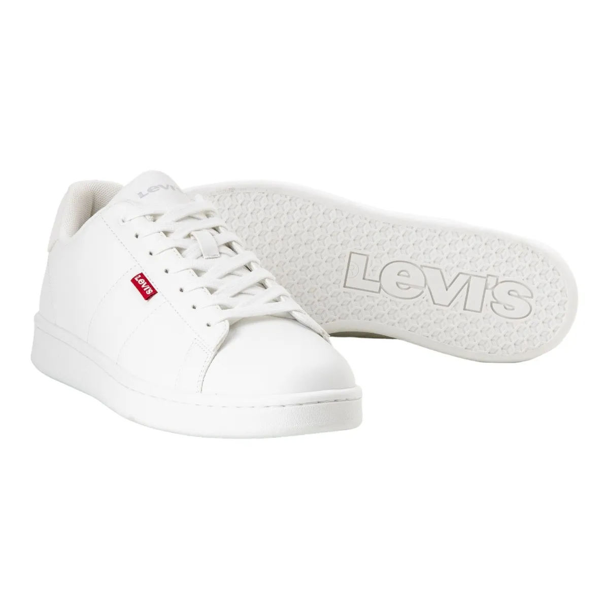 Baskets mode Levi s bell blanc