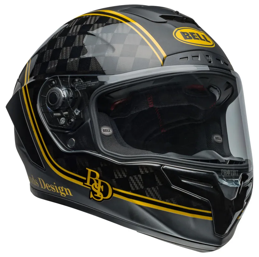 Casque Bell Race Star DLX Flex RSD Player black gold