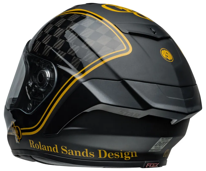 Casque Bell Race Star DLX Flex RSD Player black gold