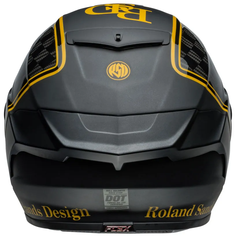 Casque Bell Race Star DLX Flex RSD Player black gold